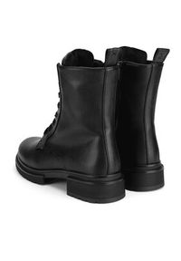 MEXX Trzewiki MI001712343W Czarny. Kolor: czarny. Materiał: skóra