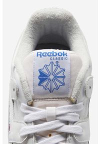 Reebok sneakersy skórzane Workout Plus Vintag GZ4962 kolor biały GZ4962-BIALY. Nosek buta: okrągły. Zapięcie: sznurówki. Kolor: biały. Materiał: skóra. Model: Reebok Workout #3
