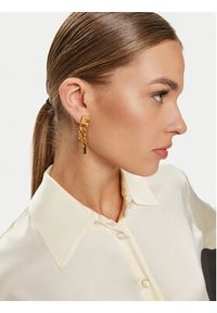 Elisabetta Franchi Kolczyki OR-13K-46E2-V210 Złoty. Materiał: metalowe. Kolor: złoty