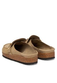 Birkenstock Klapki Buckley 1030443 Beżowy. Kolor: beżowy. Materiał: skóra #4