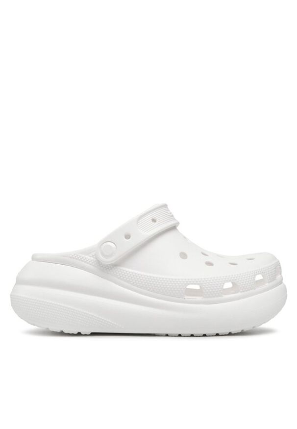 Crocs Klapki Classic Crush Clog 207521 Biały. Kolor: biały