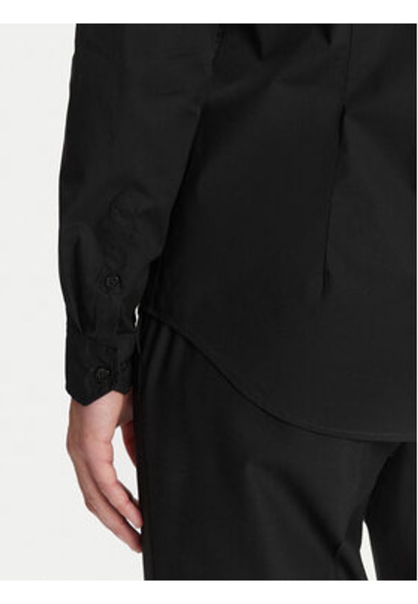 Calvin Klein Jeans Koszula J30J324614 Czarny Slim Fit. Kolor: czarny. Materiał: bawełna