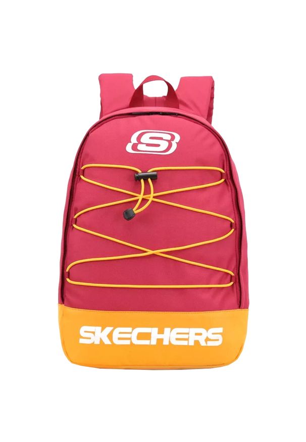 skechers - Plecak unisex Skechers Pomona Backpack pojemność 18 L. Kolor: czerwony