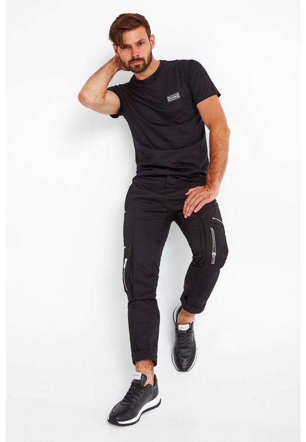 Emporio Armani - SNEAKERSY EMPORIO ARMANI. Materiał: skóra. Wzór: nadruk, gładki