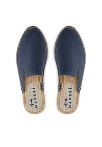 Manebi Espadryle Hamptons Mules M 1.5 M0 Niebieski. Kolor: niebieski. Materiał: skóra, zamsz #4