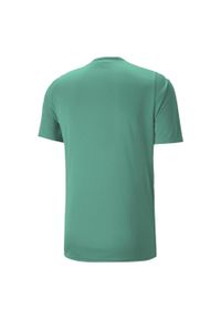 Puma - Męska Koszulka TeamULTIMATE. Kolor: zielony. Sport: turystyka piesza