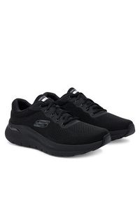 skechers - Skechers Sneakersy Arch Fit 2.0 232700/BBK Czarny. Kolor: czarny. Materiał: materiał #3