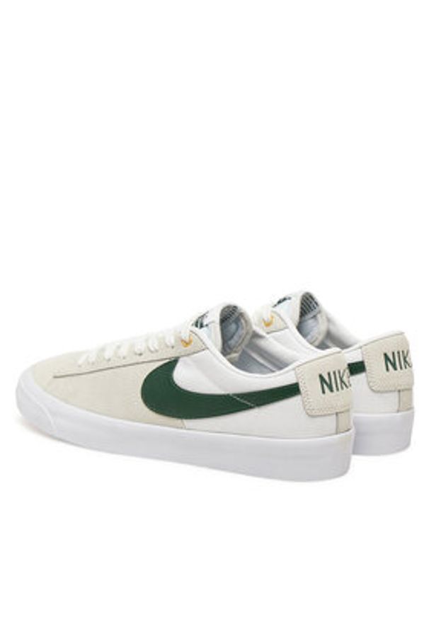 Nike Sneakersy Sb Zoom Blazer Low Pro Gt DC7695 102 Beżowy. Kolor: beżowy. Materiał: zamsz, skóra. Model: Nike Zoom