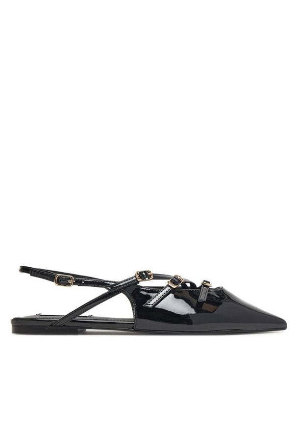Steve Madden Sandały Cianna SM11003709 Czarny. Kolor: czarny. Materiał: skóra