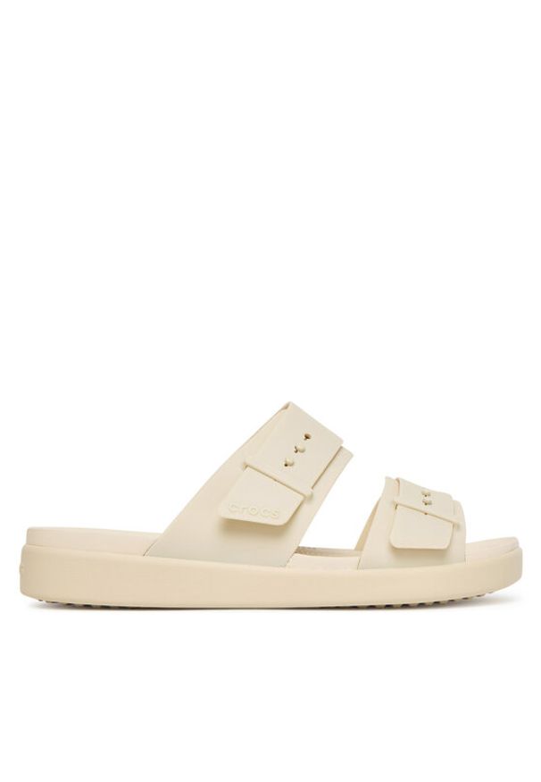 Crocs Klapki Brooklyn Buckle Low Low 211215 Écru. Kolor: kremowy