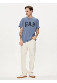 GAP - Gap T-Shirt 856659-02 Niebieski Regular Fit. Kolor: niebieski. Materiał: bawełna #4
