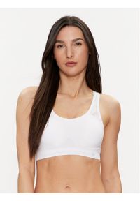 Athlecia Biustonosz sportowy Rosemary W Sports Bra E181384 Biały Regular Fit. Kolor: biały. Materiał: syntetyk