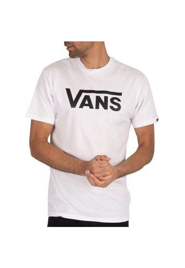 Koszulka sportowa męska Vans MN Classic. Kolor: wielokolorowy, biały. Długość rękawa: krótki rękaw. Długość: krótkie. Sport: turystyka piesza, skateboard