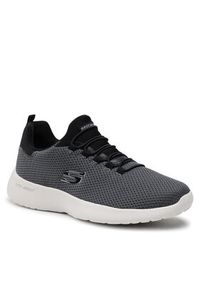 skechers - Skechers Sneakersy Dynamight 58360/BLK Czarny. Kolor: czarny. Materiał: materiał #5