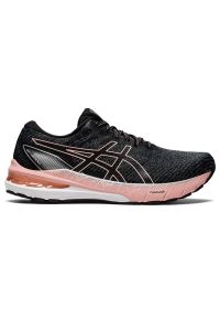 Buty Asics Gt 2000 10 W 1012B045021 czarne. Kolor: czarny. Materiał: dzianina, poliester. Szerokość cholewki: normalna. Sport: bieganie