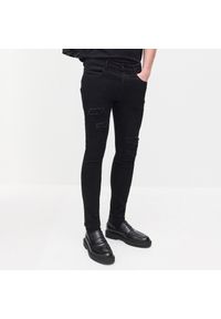 Reserved - Spodnie jeansowe skinny - Czarny. Kolor: czarny. Materiał: jeans #1