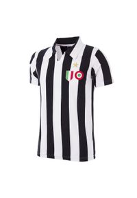 COPA FOOTBALL - Koszulka piłkarska retro dla dorosłych Juventus 1960-61. Kolor: czarny. Sport: piłka nożna