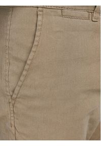 Jack & Jones - Jack&Jones Spodnie materiałowe Marco Dave 12174307 Beżowy Slim Fit. Kolor: beżowy. Materiał: bawełna