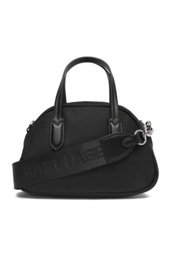 Karl Lagerfeld - KARL LAGERFELD Torebka B1W30016 Czarny. Kolor: czarny. Materiał: skórzane