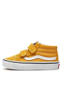Vans Sneakersy Uy Sk8-Mid Reissue V VN0A38HHLSV1 Żółty. Kolor: żółty. Model: Vans SK8 #2
