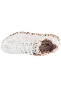 skechers - Skechers Sneakersy Uno 155506/WTRG Biały. Kolor: biały. Materiał: skóra