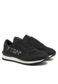 Guess Sneakersy FMPARO ELE12 Czarny. Kolor: czarny. Materiał: skóra