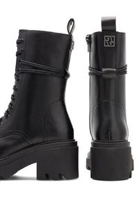 Gino Rossi - GINO ROSSI Trzewiki RST-CIRCLE-01B Czarny. Kolor: czarny. Materiał: skóra #7