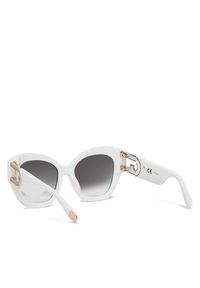 Furla Okulary przeciwsłoneczne Sunglasses SFU596 WD00044-A.0116-01B00-4-401-20-CN-D Biały. Kolor: biały