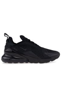 Buty Nike Air Max 270 AH8050-005 - czarne. Kolor: czarny. Materiał: guma, materiał, tkanina, syntetyk. Szerokość cholewki: normalna. Model: Nike Air Max