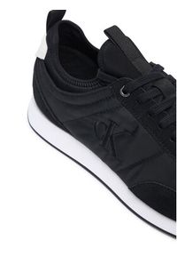 Calvin Klein Sneakersy Retro Runner YM0YM01414 Czarny. Kolor: czarny. Materiał: materiał #3