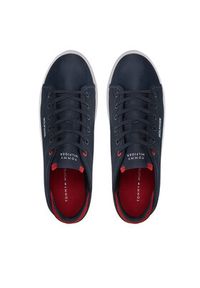 TOMMY HILFIGER - Tommy Hilfiger Sneakersy Lightweight Cup Mesh FM0FM05115 Granatowy. Kolor: niebieski. Materiał: materiał