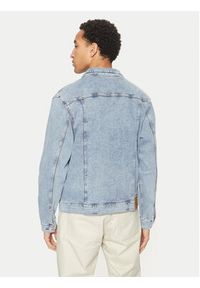 Calvin Klein Jeans Kurtka jeansowa J30J326552 Niebieski Straight Fit. Kolor: niebieski. Materiał: bawełna #5