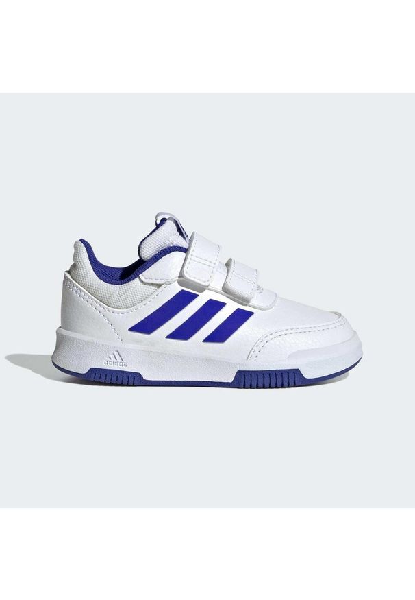 Adidas - Tensaur Hook and Loop Shoes. Kolor: biały, wielokolorowy, niebieski, czarny. Materiał: materiał