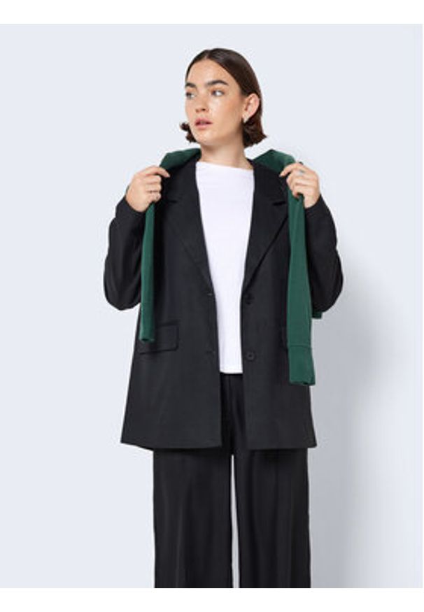 Noisy may - Noisy May Marynarka Milla 27023367 Czarny Oversize. Kolor: czarny. Materiał: syntetyk
