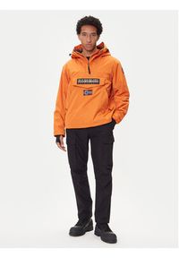 Napapijri Kurtka anorak Rainforest Next NP0A4IB9 Pomarańczowy Regular Fit. Kolor: pomarańczowy. Materiał: syntetyk #5