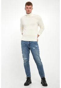 JOOP! Jeans - Golf męski wełniany Larsor JOOP! JEANS. Typ kołnierza: golf. Materiał: wełna #2