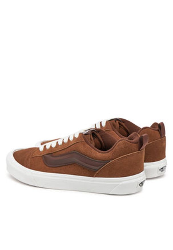 Vans Tenisówki Knu Skool VN000D6CDFM1 Brązowy. Kolor: brązowy. Materiał: skóra, zamsz