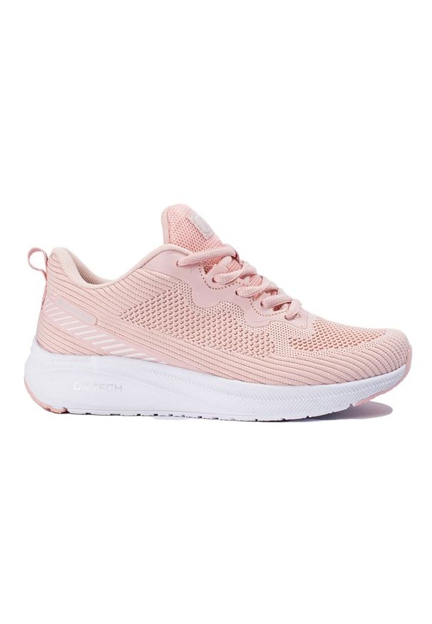 Różowe buty sportowe damskie DK. Kolor: różowy