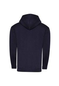 AWDIS - Organiczna Bluza Z Kapturem Dla Dorosłych Unisex. Typ kołnierza: kaptur. Kolor: niebieski