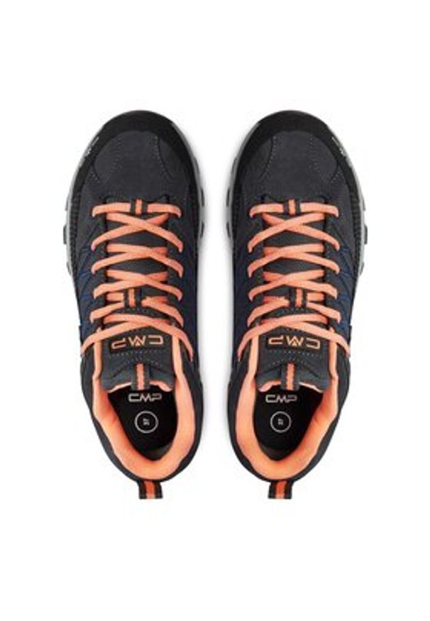 CMP Trekkingi Rigel Low Wmn Treking Shoe Wp 3Q13246 Szary. Kolor: szary. Materiał: skóra, zamsz