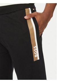 BOSS Spodnie dresowe Authentic 50540654 Czarny Regular Fit. Kolor: czarny. Materiał: bawełna #5