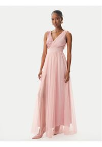 Rinascimento Sukienka wieczorowa CFC0123704003 Różowy Regular Fit. Kolor: różowy. Materiał: syntetyk. Styl: wizytowy #1