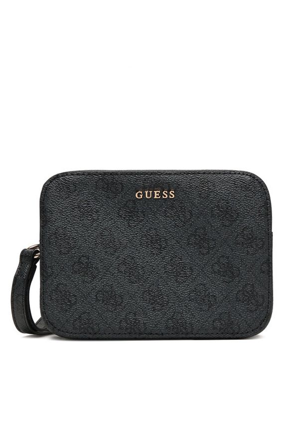 Guess Kosmetyczka PW7565 P6245 Szary ciemny. Kolor: szary. Materiał: skóra