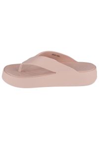 Japonki damskie Crocs 2094106UR. Kolor: beżowy. Materiał: materiał, syntetyk