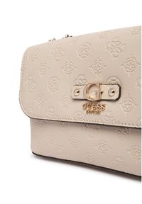 Guess Torebka Dita HWPD76 02210 Beżowy. Kolor: beżowy. Materiał: skórzane #5