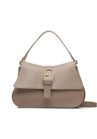 Furla Torebka Flow WB00996-BX2045-1257S-1007 Beżowy. Kolor: beżowy. Materiał: skórzane #1