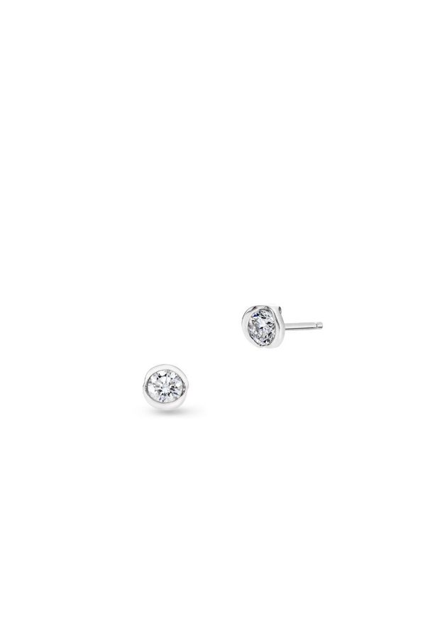 W.KRUK Unikalne Kolczyki Złote - złoto 585, Brylant 0,31ct - ZCG/KB+469B. Materiał: złote. Kolor: złoty. Kamień szlachetny: brylant