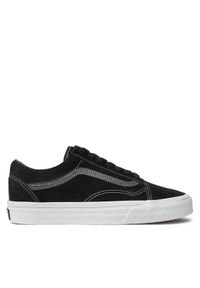 Vans Tenisówki Old Skool VN0A2Z42BLK1 Czarny. Kolor: czarny. Materiał: skóra, zamsz #1