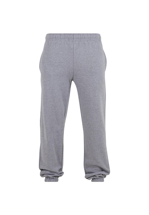 Luźne spodnie dresowe Urban Classics. Kolor: szary. Materiał: dresówka