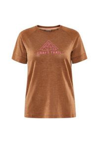 Damski jersey Craft ADV Trail. Kolor: brązowy. Materiał: jersey. Sport: outdoor #1